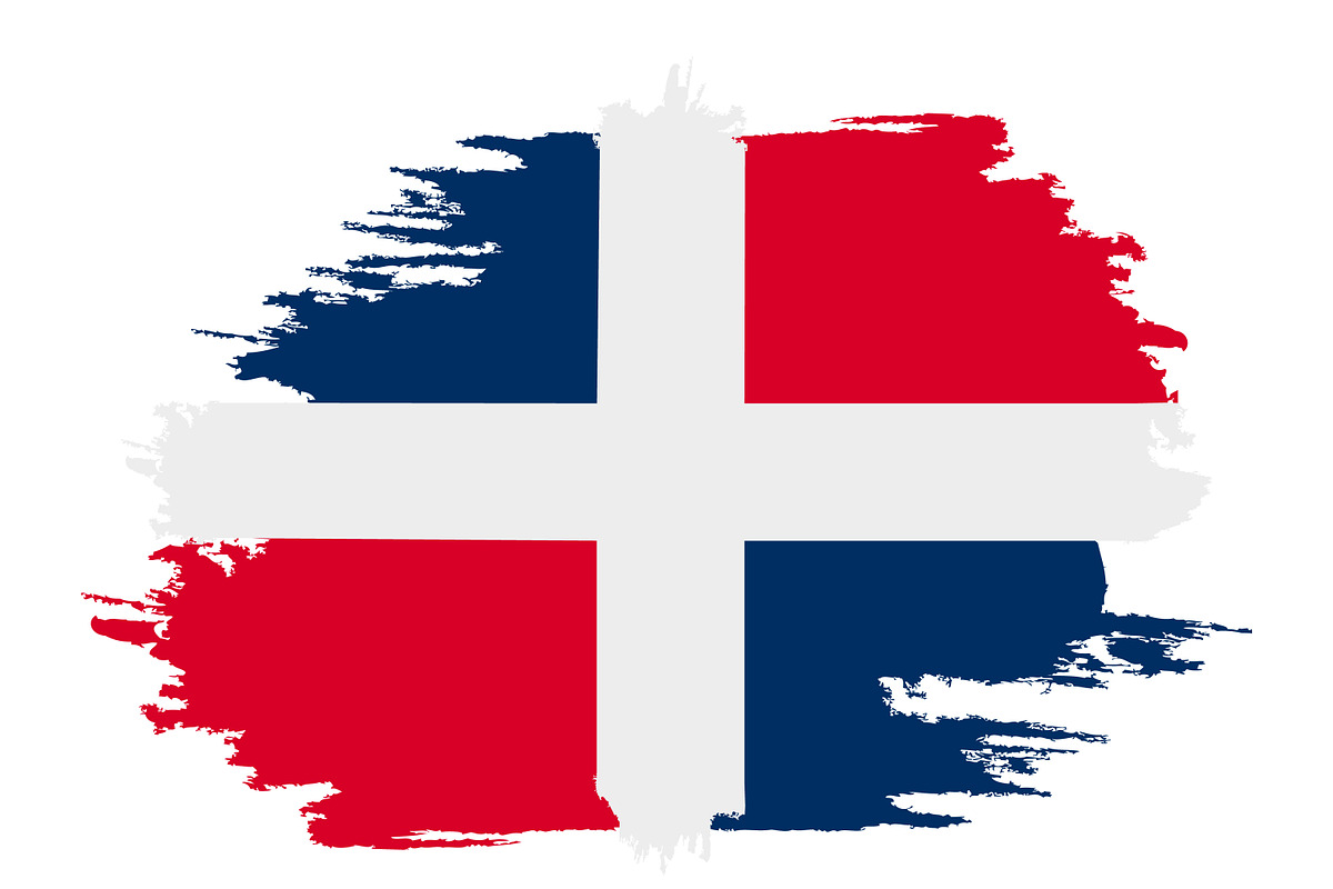 Flag Dominican Republic., an Illustration by Tanysl (Photo 3 of 4)
