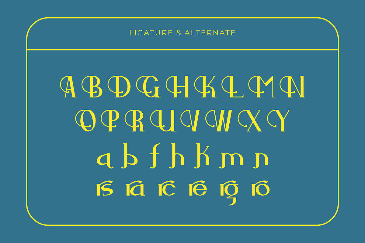 Yewhurst - Serif Typeface Font, a Serif Font by Rishsketch (Photo 13 of 15)