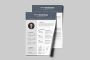 Resume/CV, a Resume Template by PixelStudio (Thumbnail 3 of 4)