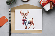 Retro Vintage Christmas Clipart Pack, an Illustration by RobertsArt (Thumbnail 4 of 7)
