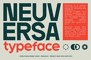 Neuversa - Modern Sans Serif Font, a Sans Serif Font by Snape Design Studio (Thumbnail 2 of 12)