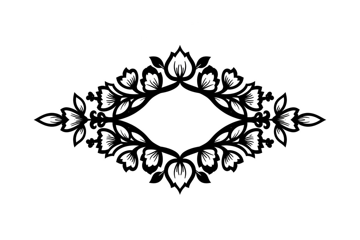 Vintage Floral Frame Vector Bundle, an Illustration by Designs_River (Photo 45 of 51)
