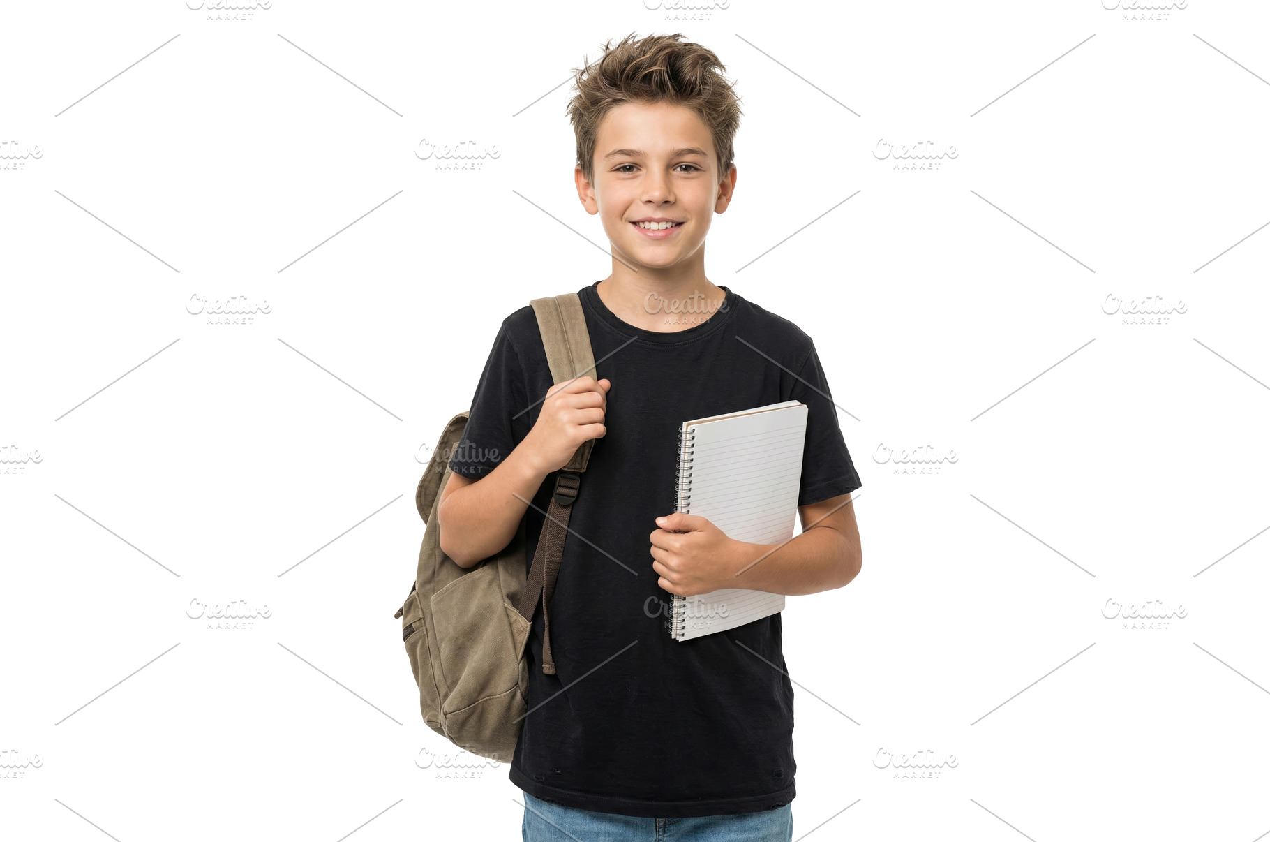 Schoolboy With Book, a School & Education Photo by CREATIVEDEF