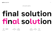 JUST Sans Font Duo — Clean + Outline, a Sans Serif Font by JUST Creative (Thumbnail 10 of 13)