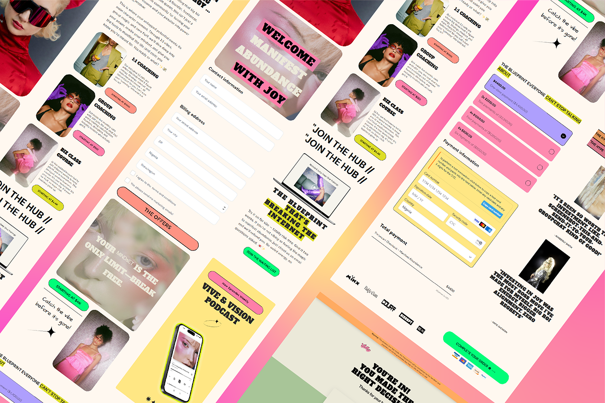 Thrivecart, JUNO Checkout Template, a Landing Page Template by dunagency (Photo 3 of 8)