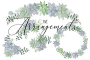 Watercolor Succulent Graphics Bundle, an Illustration by DailyMiracleDigitals,LLC (Thumbnail 2 of 9)