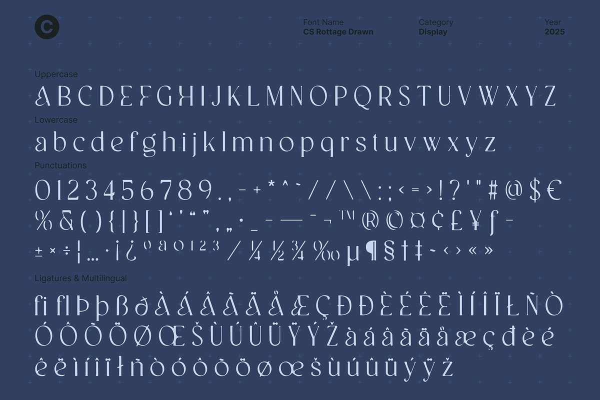 CS Anthea Drawn, a Serif Font by Craft Supply Co. (Photo 8 of 8)