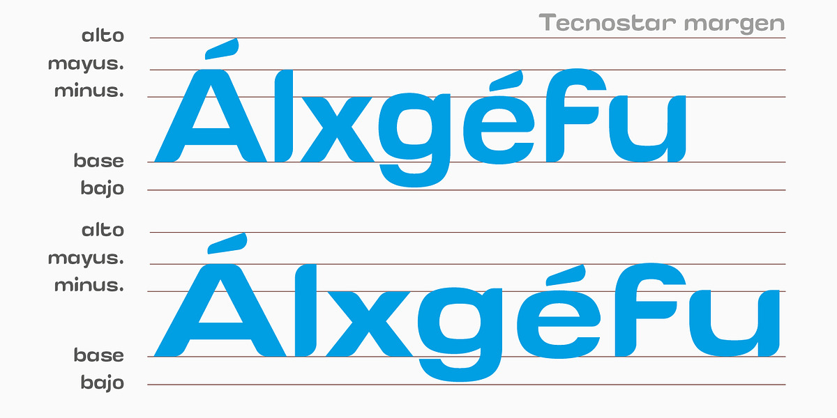 Tecnostar, a Sans Serif Font by Ixipcalli (Photo 5 of 6)