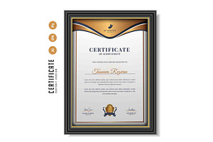 169. Modern Certificate Template