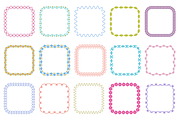 Decorative Circle & Square Frames, a Graphic by Melissa Held Designs (Thumbnail 4 of 6)