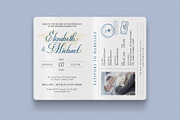 Passport Wedding Invitation Template, an Invitation Template by BrandPacks (Thumbnail 3 of 4)