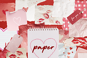 Romantic Love Collage Kit, an Object Graphic by VirinaDesign (Thumbnail 7 of 15)