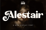 Alestair - Sans Serif Display Font, a Sans Serif Font by Rishsketch (Thumbnail 1 of 15)