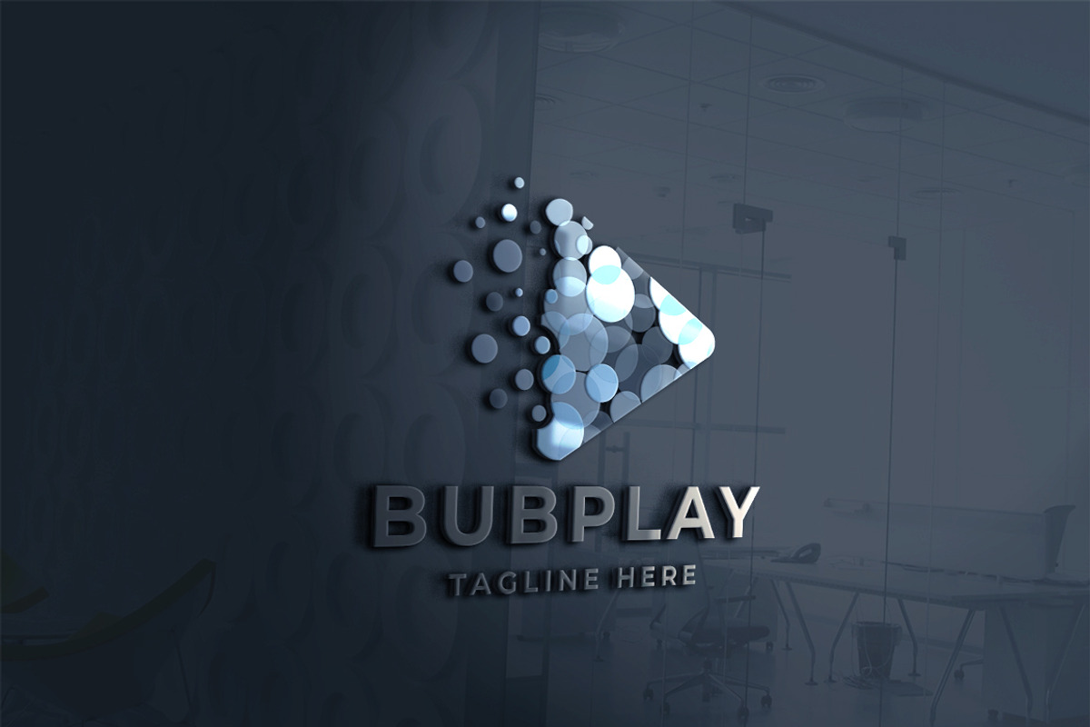 Bubble Play Logo, a Branding & Logo Template by Design_Planet
