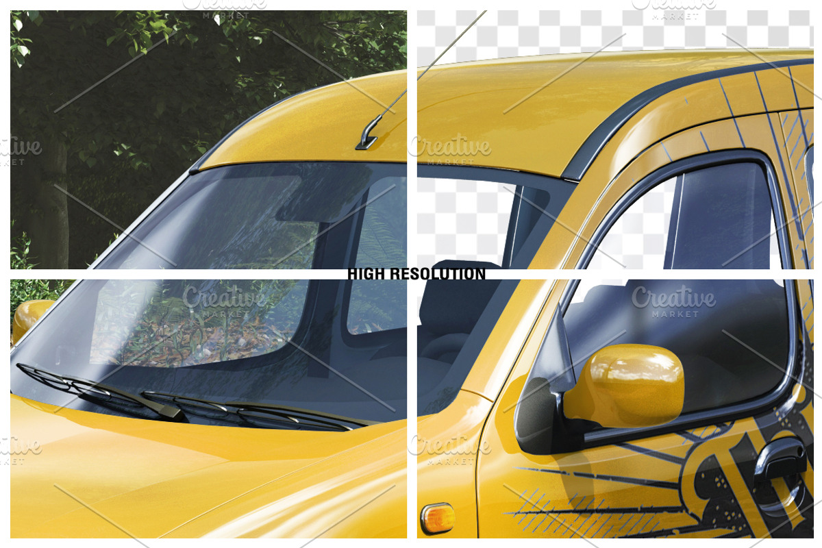 Vehicle Mock-up, a Mockup by IsometricWorld (Photo 11 of 12)