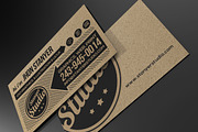 Kraft Paper Business Card Bundle, a Business Card Template by GraphicsEgg (Thumbnail 6 of 13)