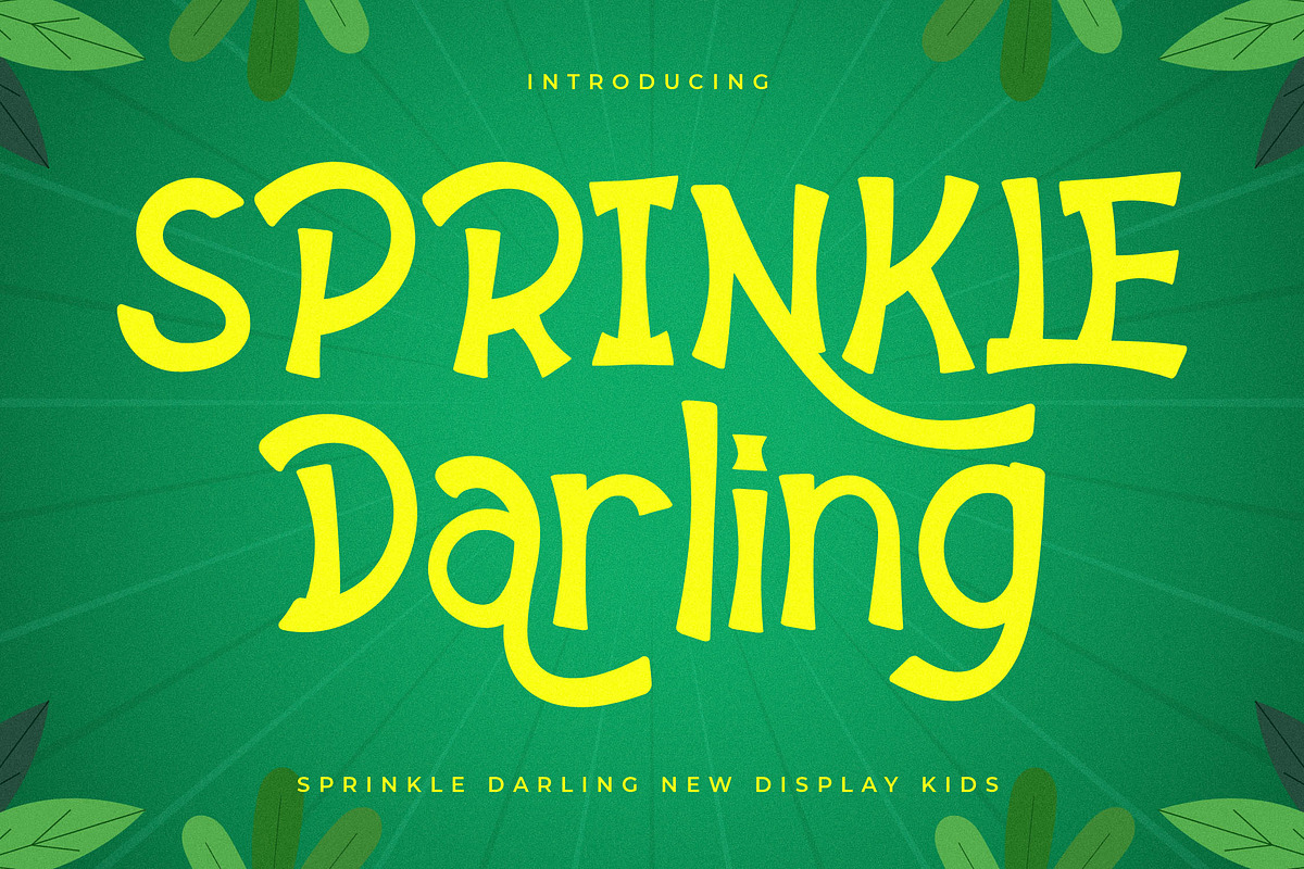 Sprinkle Darling New Display Kids, a Serif Font by Storytype Studio (Photo 12 of 17)