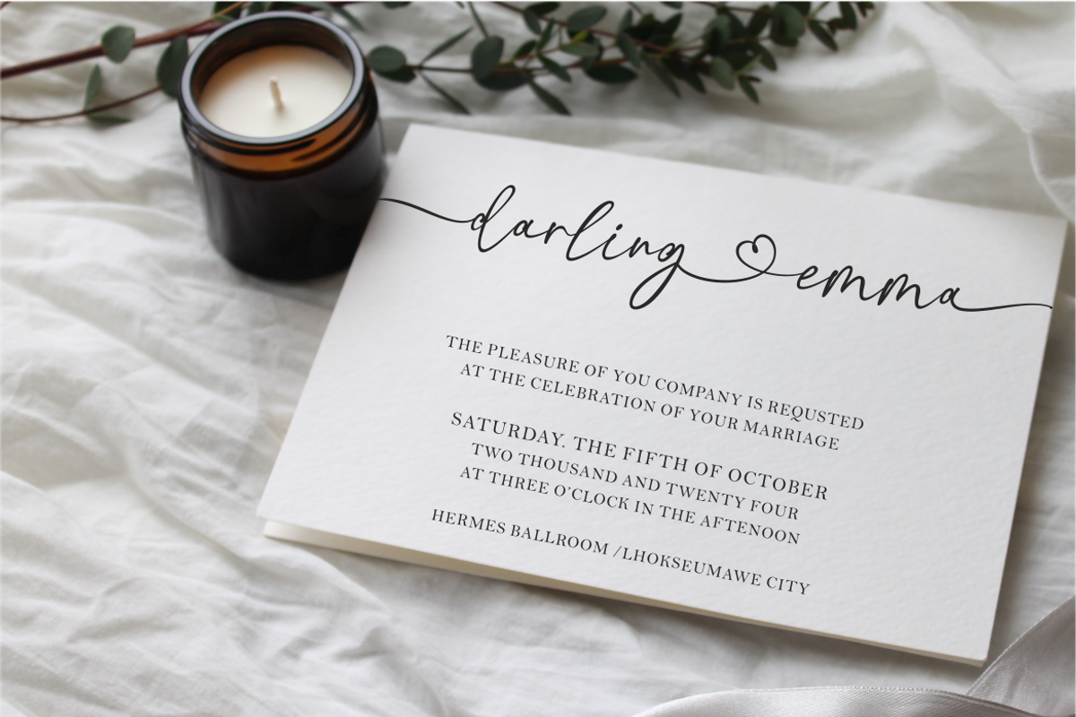 Practice Script, a Script Font by TypeMakers (Photo 9 of 9)