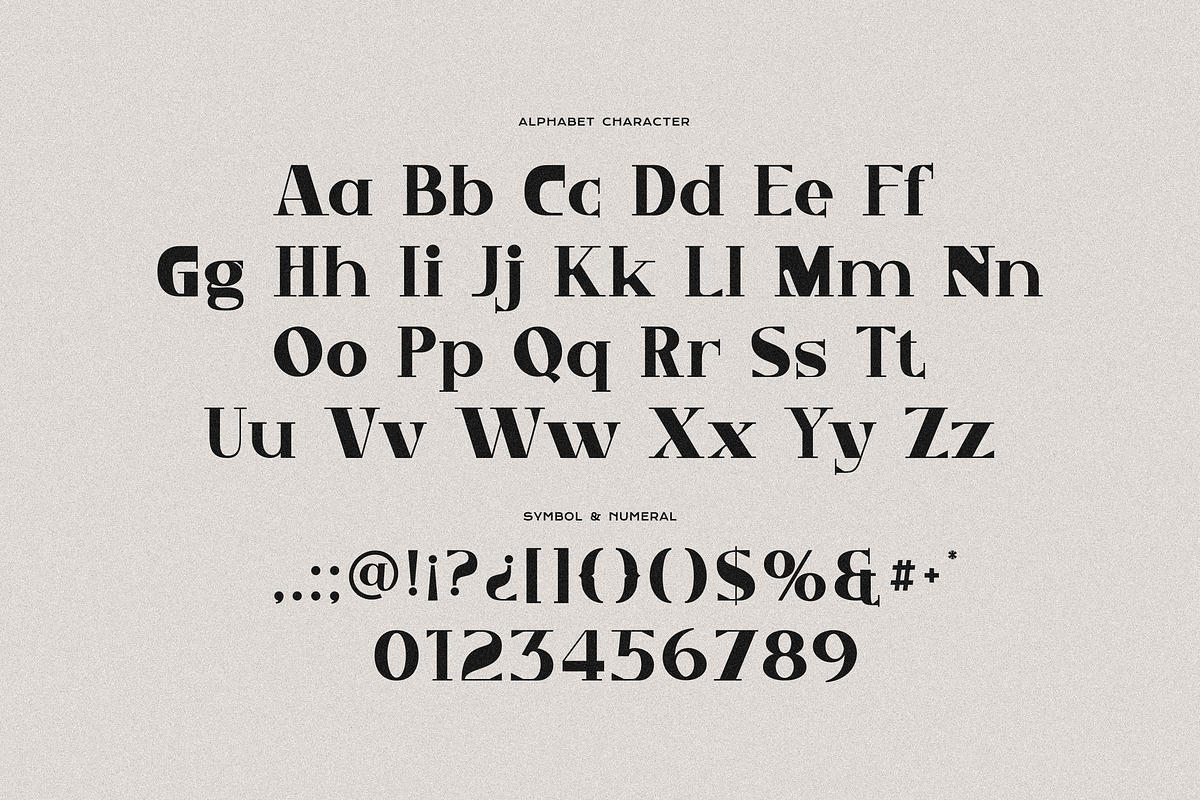 Yonex Avoid - Bold Serif Font, a Serif Font by Imoodev (Photo 3 of 5)