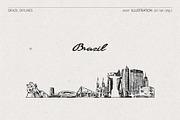 Brazil Skylines, a Work Illustration by TheMountBirdStudio (Thumbnail 4 of 8)