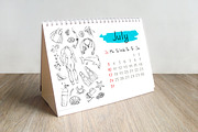 Diving doodles, patterns, lettering., an Illustration by airdynamic (Thumbnail 4 of 8)