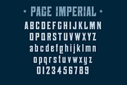 Page Imperial - Vintage Typeface, a Serif Font by Graphic Bandits (Thumbnail 5 of 5)