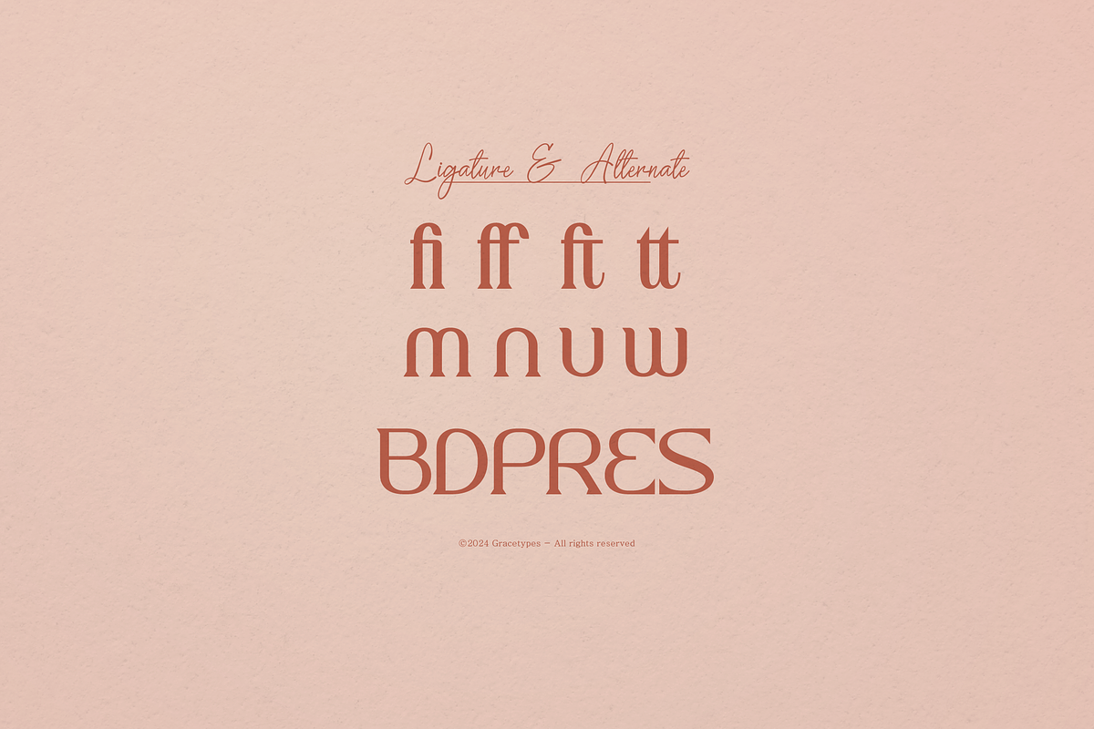 Noune | Modern Serif Font, a Serif Font by gracetype_studio (Photo 12 of 12)