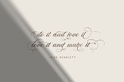 Miss Wailsey | Organic Calligraphy, a Script Font by It's Latsayz (Thumbnail 4 of 7)