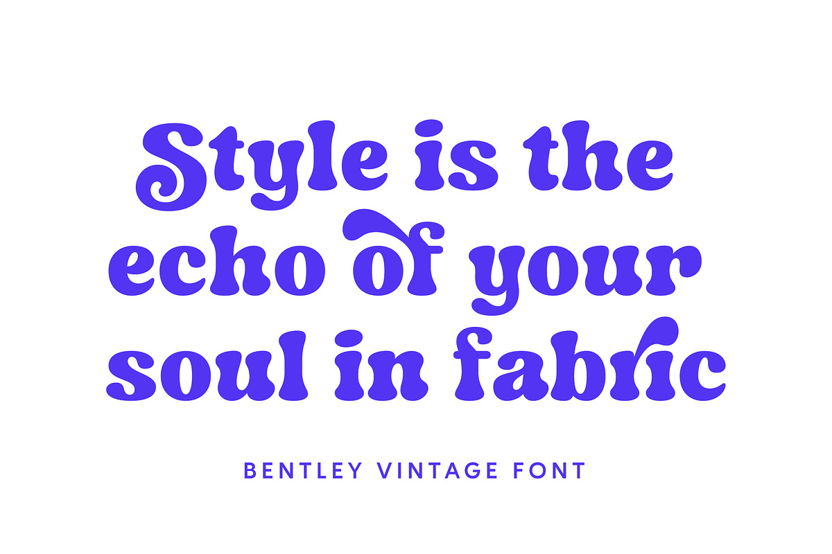 Bentley Vintage – Bold Retro Font, a Serif Font by Grezline Studio (Photo 6 of 11)