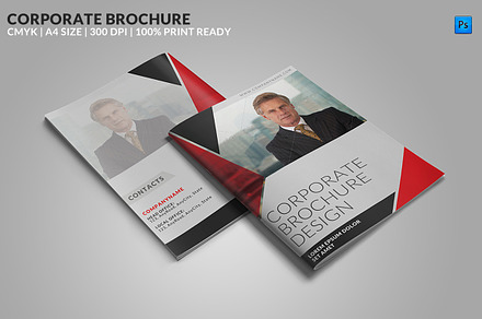 8 Page Corporate Bifold Brochure