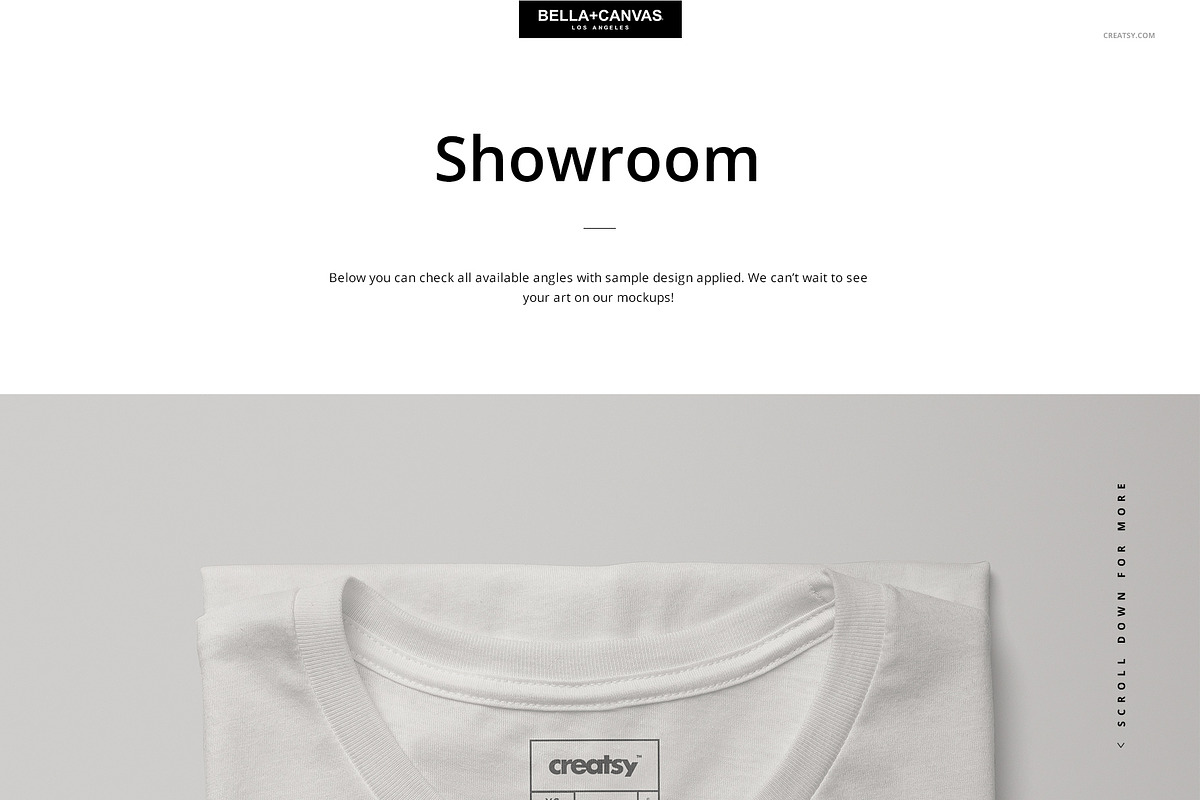 Bella Canvas 3001 Mockup Set (women), a Shirt Mockup by creatsy5 (Photo 4 of 5)