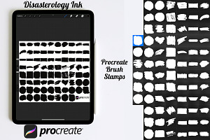 Paint Brush Swatches Set 1 Procreate