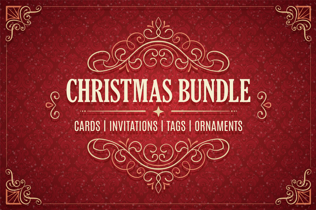 Christmas Bundle, a Decorative Illustration by Mera Pixels (Photo 1 of 10)