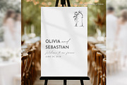 Botanical Welcome Sign Canva bd011, a Poster Template by TyphoonStudio (Thumbnail 3 of 10)