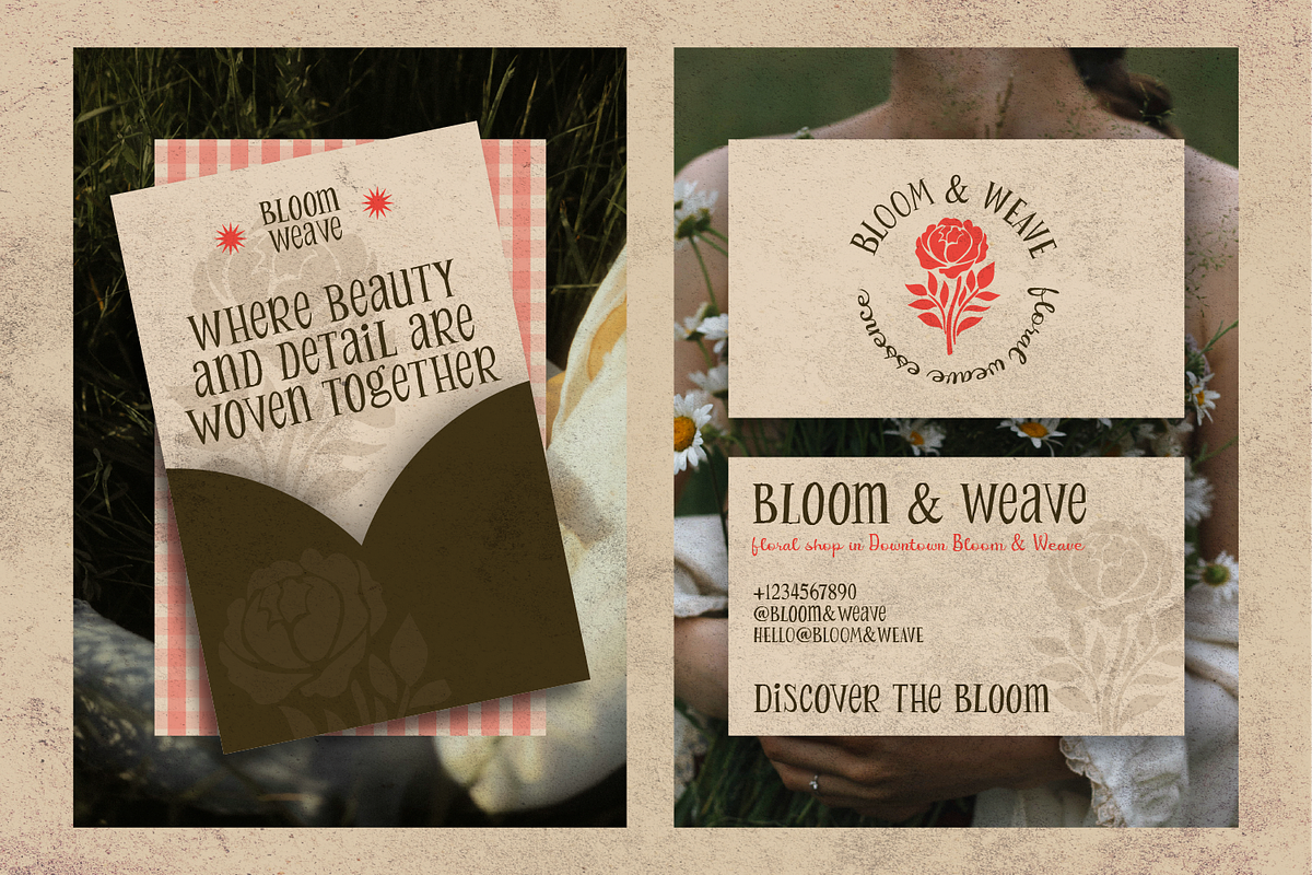 Vintage Grunge Handmade Font Duo, a Handwritten Font by Haps Space (Photo 4 of 10)