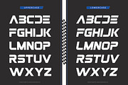 Grecho Turbo - Sport Racing Font, a Font by Flawless And Co (Thumbnail 8 of 10)