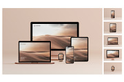 360 device mockup bundle iphone, a Device Mockup by FoundImages (Thumbnail 11 of 84)
