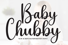 Baby Chubby | Script Font