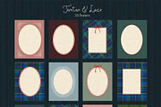 Christmas Lace Frames & Backgrounds, an Object Graphic by whiteheartdesign (Thumbnail 2 of 18)