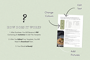 Canva Cookbook Template, a Stationery Template by PittaFinePrint (Thumbnail 4 of 7)