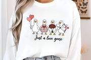 Just a love goose Png, Valentine Goo, an Illustration by SinaCreation (Thumbnail 6 of 11)