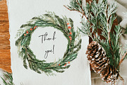 Winter is here - watercolor set, a Seasonal Illustration by Youksy (Thumbnail 10 of 10)