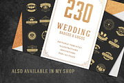 18 Wedding Logos and Badges, a Branding & Logo Template by Vasya Kobelev (Thumbnail 14 of 14)