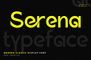 Serena - Modern Classic Sans Serif, a Sans Serif Font by PuriCreative (Thumbnail 1 of 10)