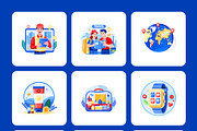 Travel Illustrations Bundle, a Transportation Illustration by Brickclay (Thumbnail 13 of 16)