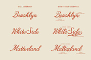 Avenue Market Duo, a Script Font by Letter Fresh (Thumbnail 4 of 10)