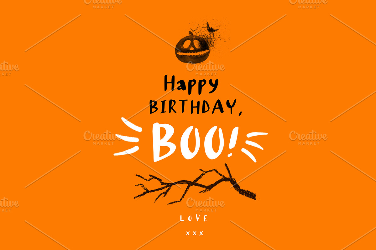 Doodle Chunky Font, a Script Font by Nuchylee Photo (Photo 7 of 7)