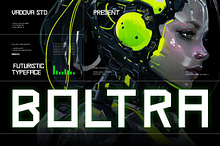 Boltra – Futuristic Display Typeface