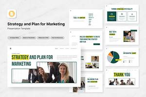 Strategy & Plan for Marketing Slides, a Presentation Template by Antstheme