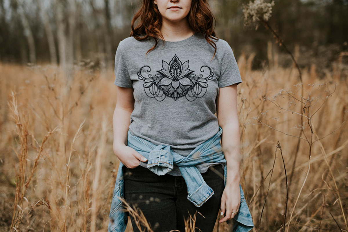 East lotus. Graphic set, a Decorative Illustration by Moonflora (Photo 2 of 4)
